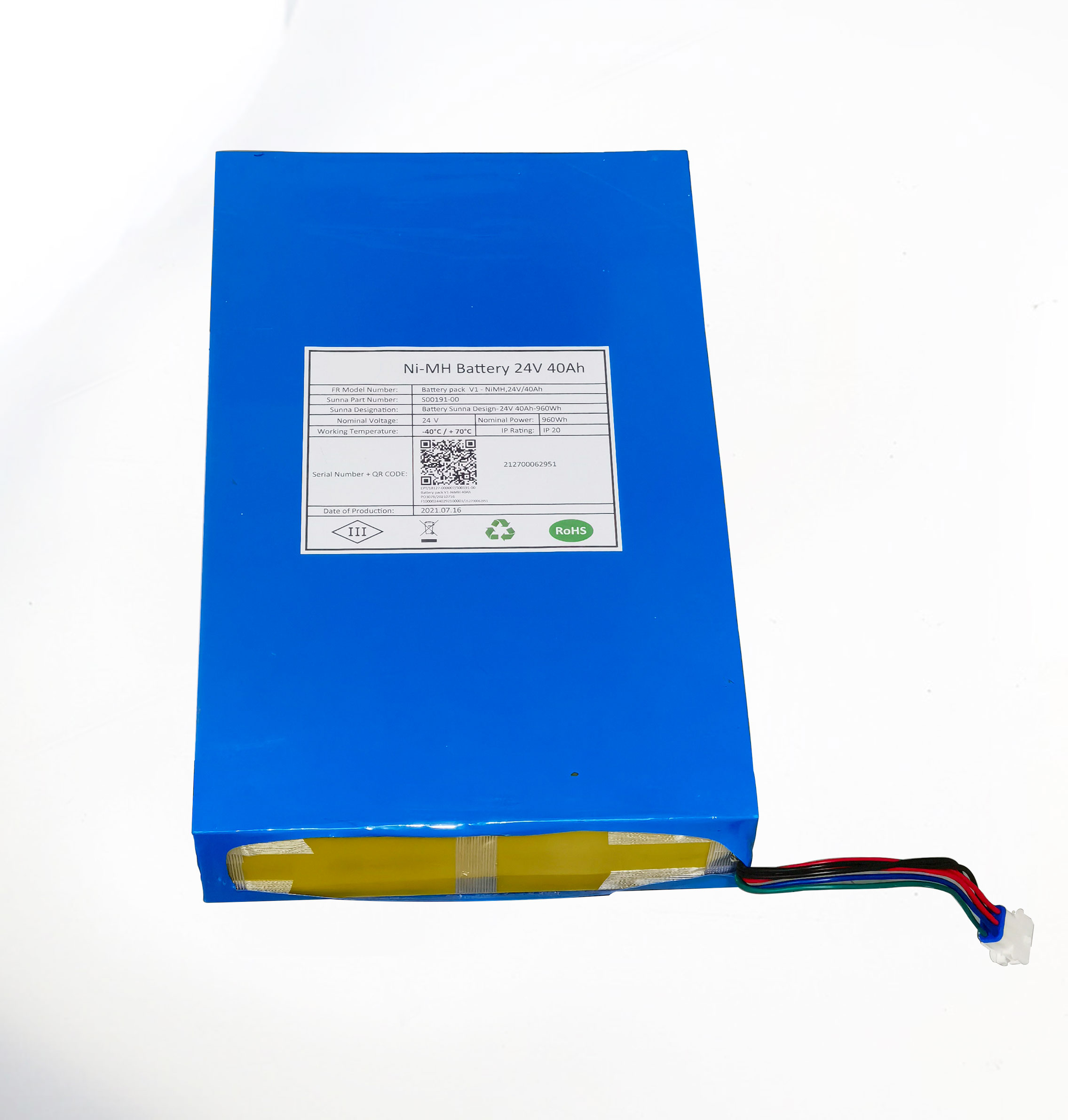 24V 40Ah F型太陽能路燈大容量鎳氫電池 24V 40Ah F型太陽能路燈大容量鎳氫電池